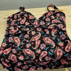 Land's End swim top and Catalina swim skirt